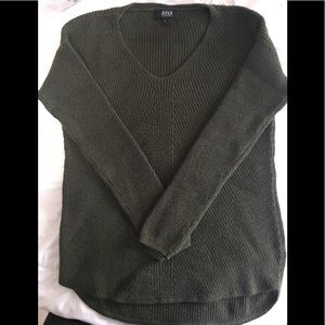 V-Neck, Long Sweater